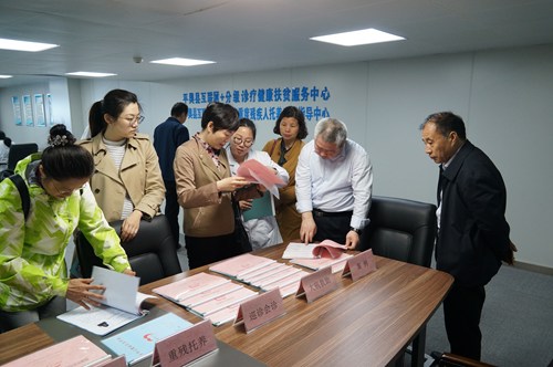 中国残联残疾人精准康复服务试点培育督导工作