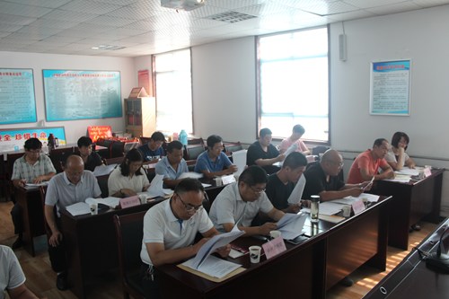 图为安阳市残联召开2018年建档立卡贫困重度残疾人家庭无障碍改造工作推进会现场 图为安阳市残联召开2018年建档立卡贫困重度残疾人家庭无障碍改造工作推进会现场