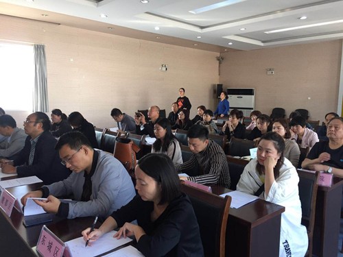 图为许昌市残联召开0-6岁儿童残疾筛查工作会议现场 图为许昌市残联召开0-6岁儿童残疾筛查工作会议现场