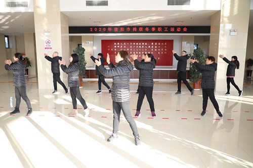 图为运动会健身操项目